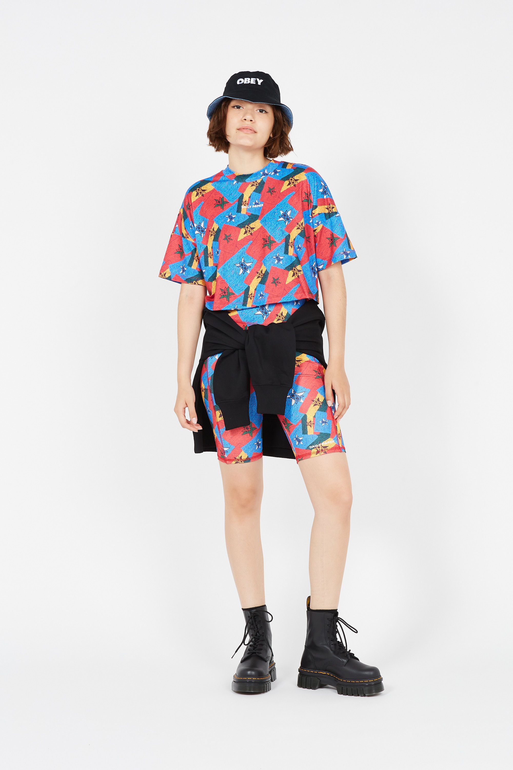 Daily Paper SHORT CYCLISTE Multicolore