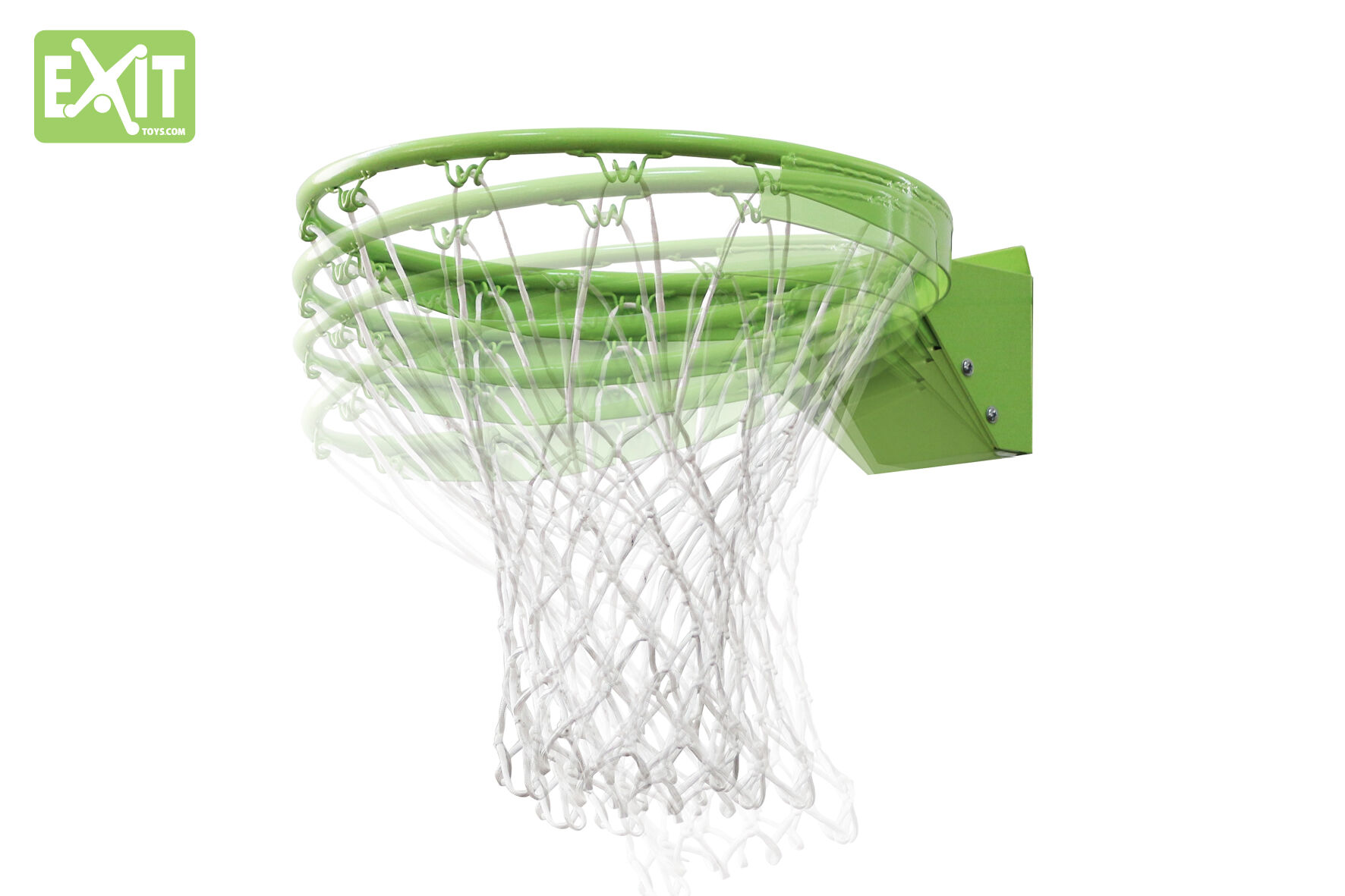 EXIT Galaxy dunkring met net - Basket - Licht groen - Metaal