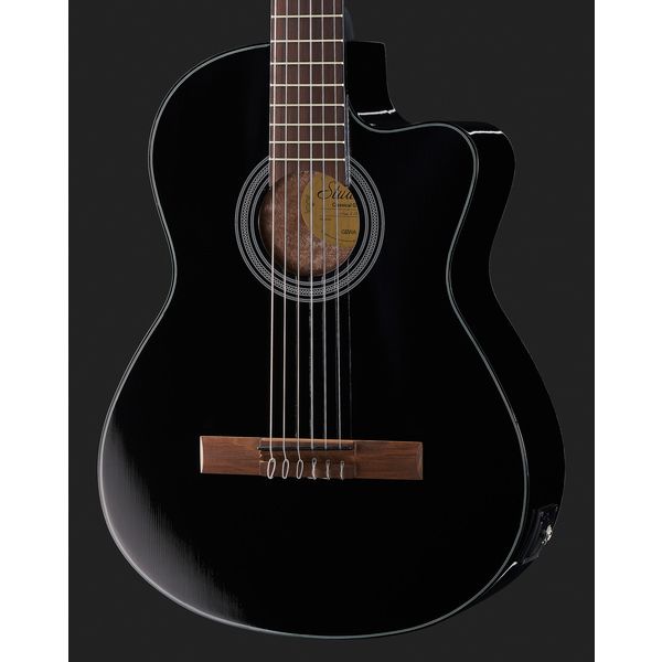 Gewa Student Black 4/4 E-Acoustic