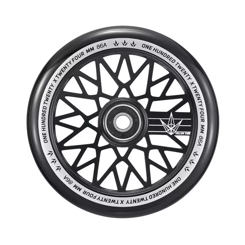 Roue Trottinette BLUNT Diamond Hollow Core 120mm Noir