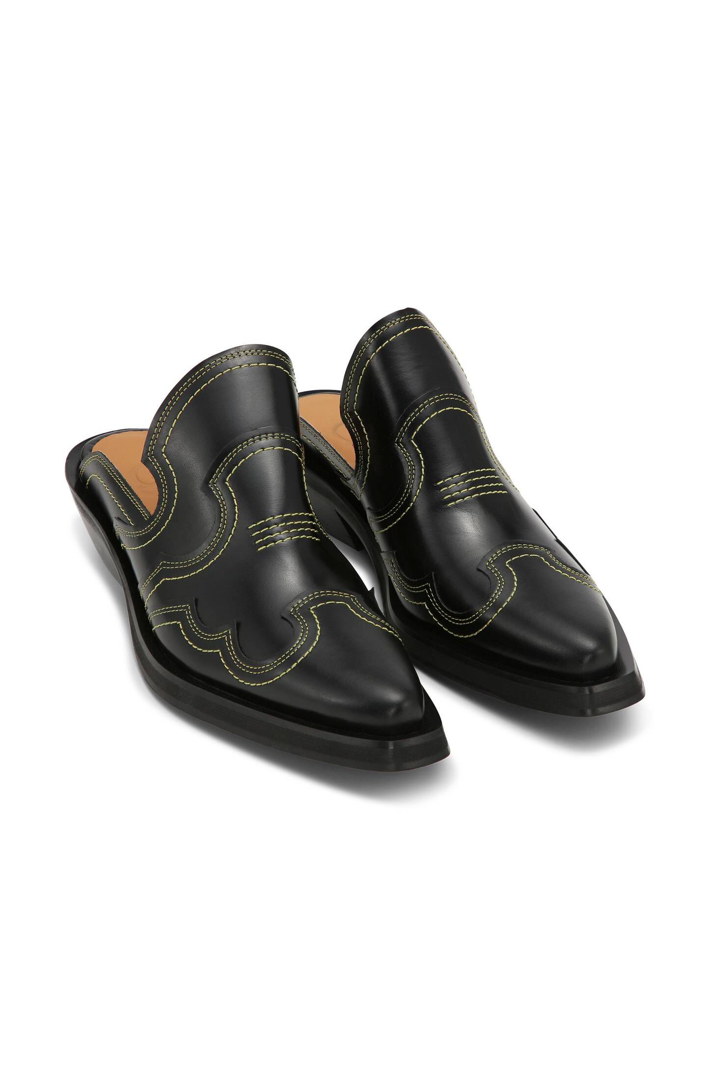 Ganni| Damen Pantoletten WESTERN MULES