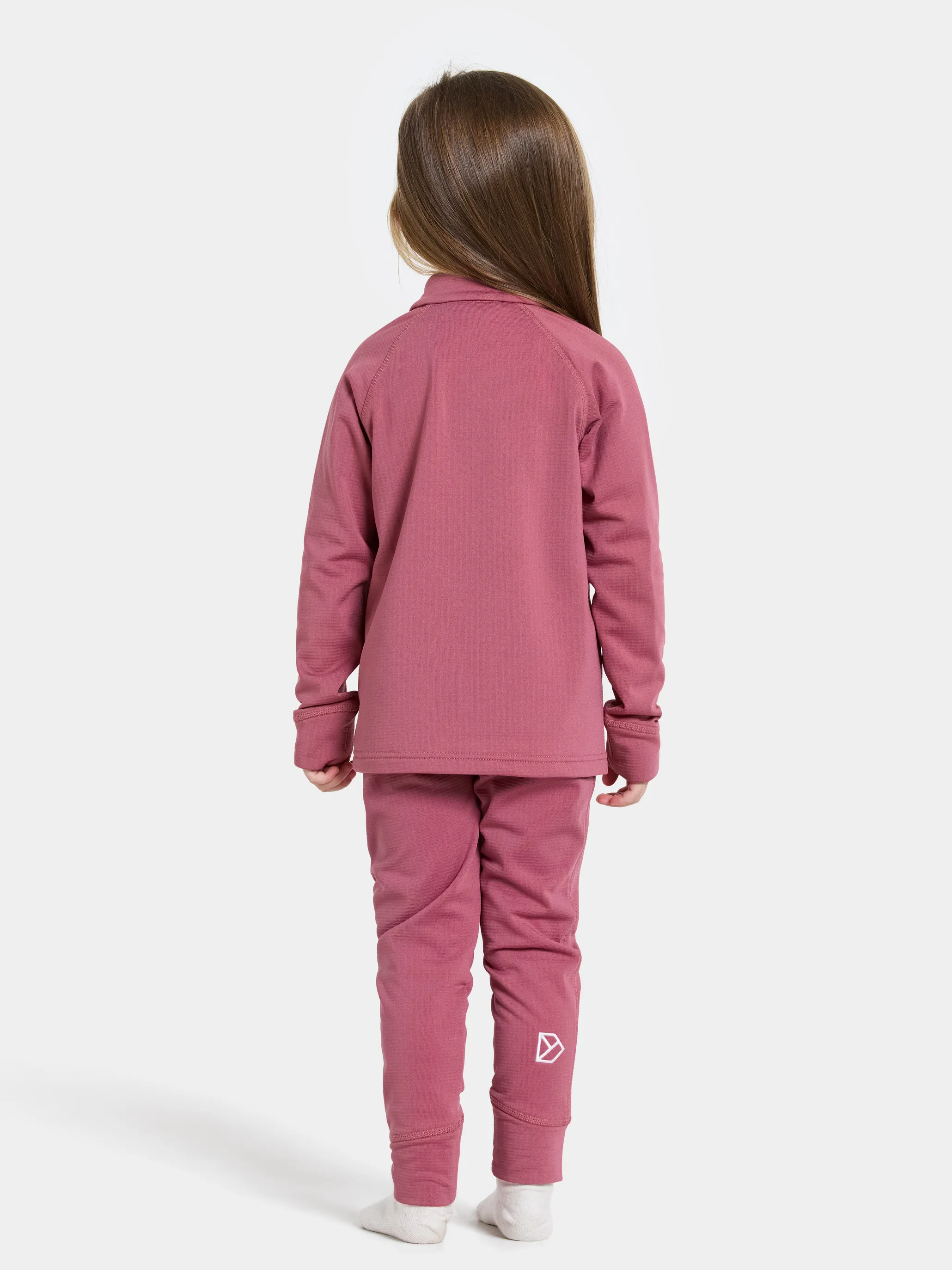 Didriksons Jadis Kids Set 5 Heather Pink