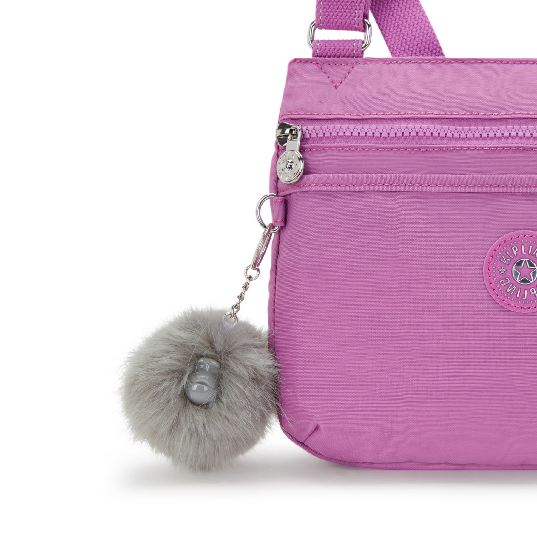 EMMYLOU Petit Sac à Bandoulière avec Poche Frontale Magnétique - Playfull Pink