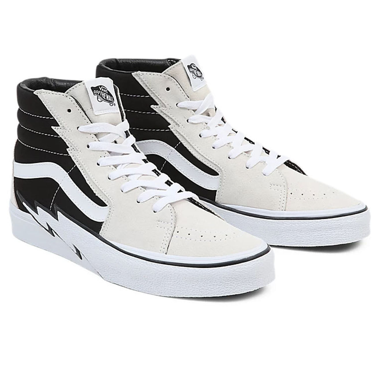 Vans Sneakers en Cuir & Textile SK8-Hi Bolt blanc/noir