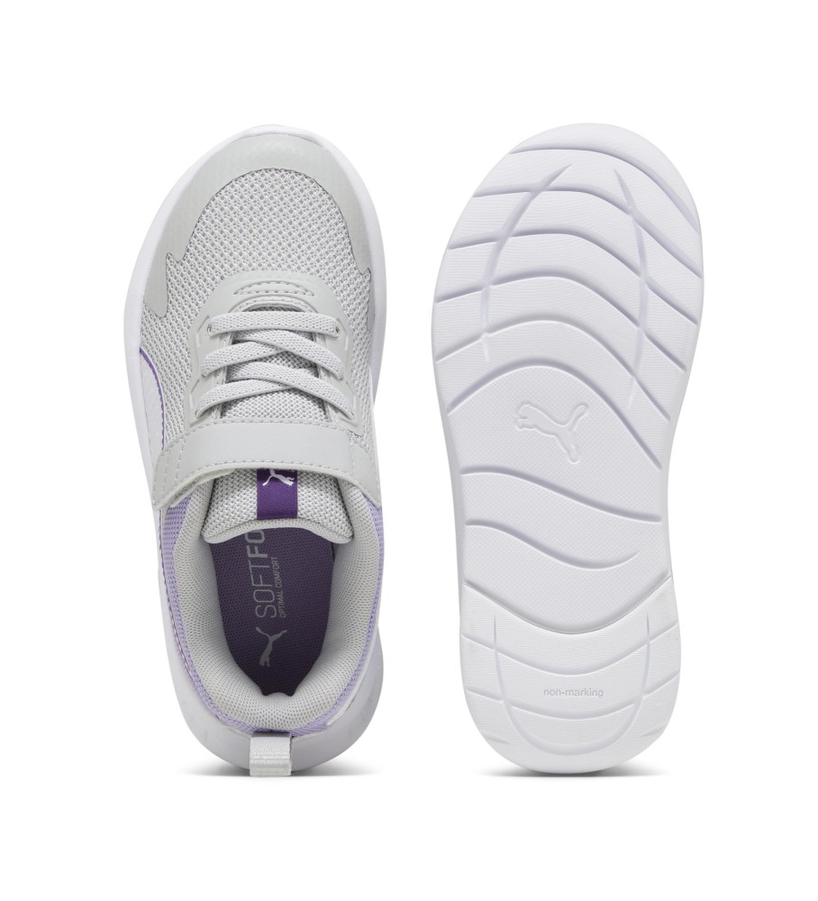 Tênis Puma Evolve Run Mesh Cinza