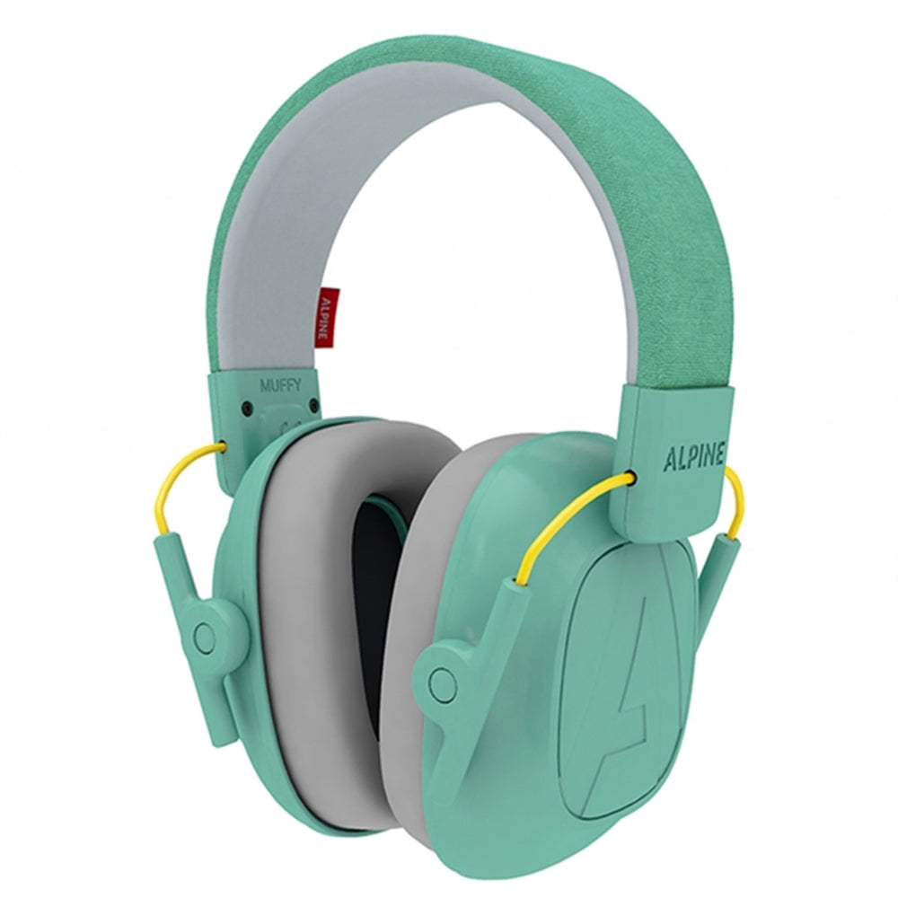 Muffy Kids Høreværn Mint - Alpine → Luksusbaby.dk