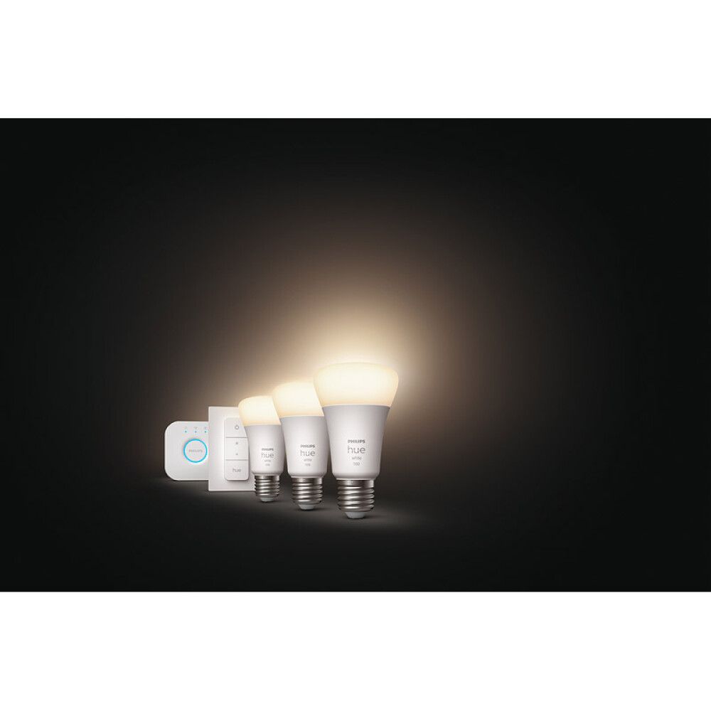 STARTPAKKE PHILIPS HUE A60 E27 9,5W 3-PK