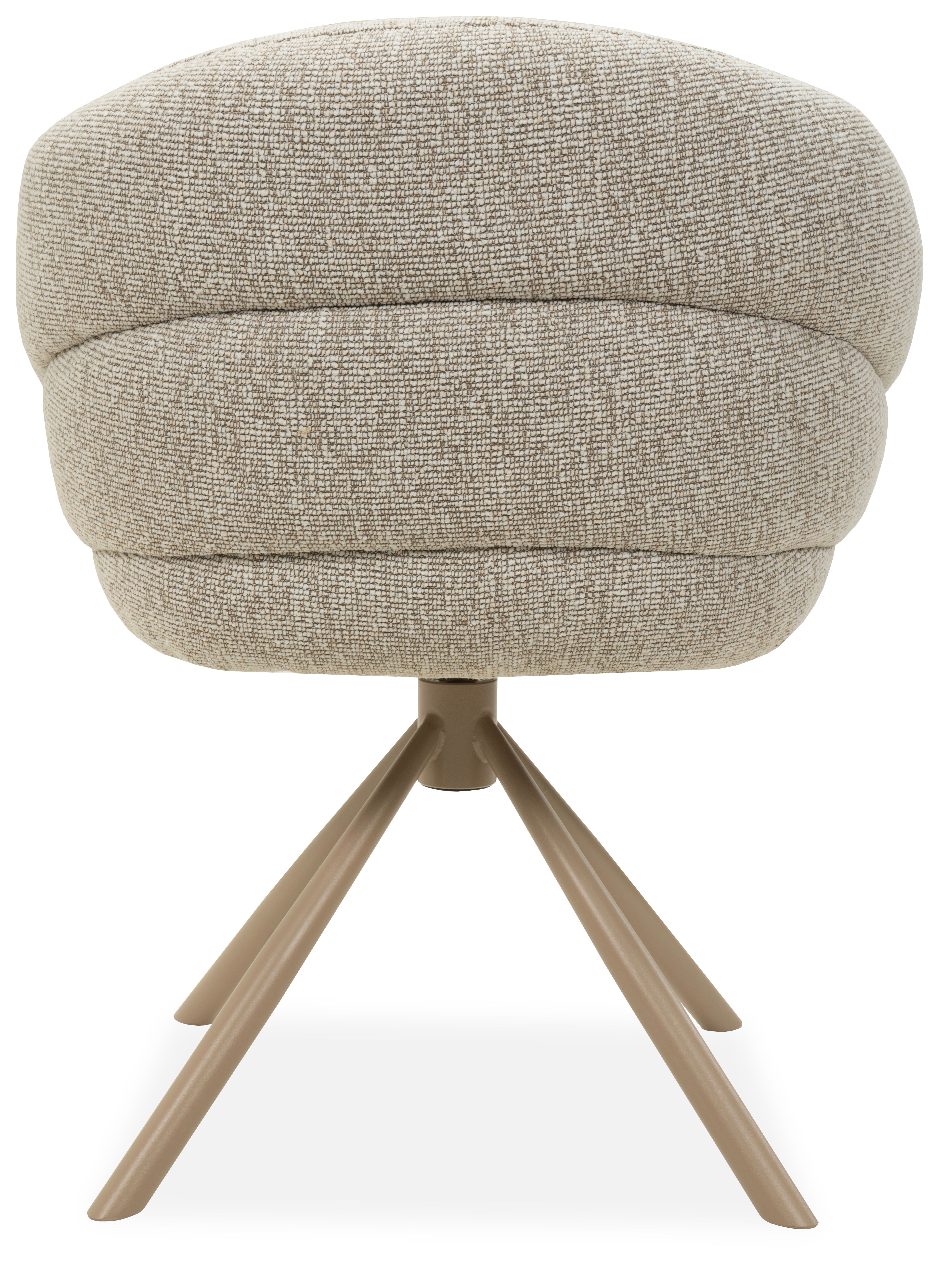 Eetstoel Lodge Shiitake 124 Pleko B65 x D56 x H80 cm