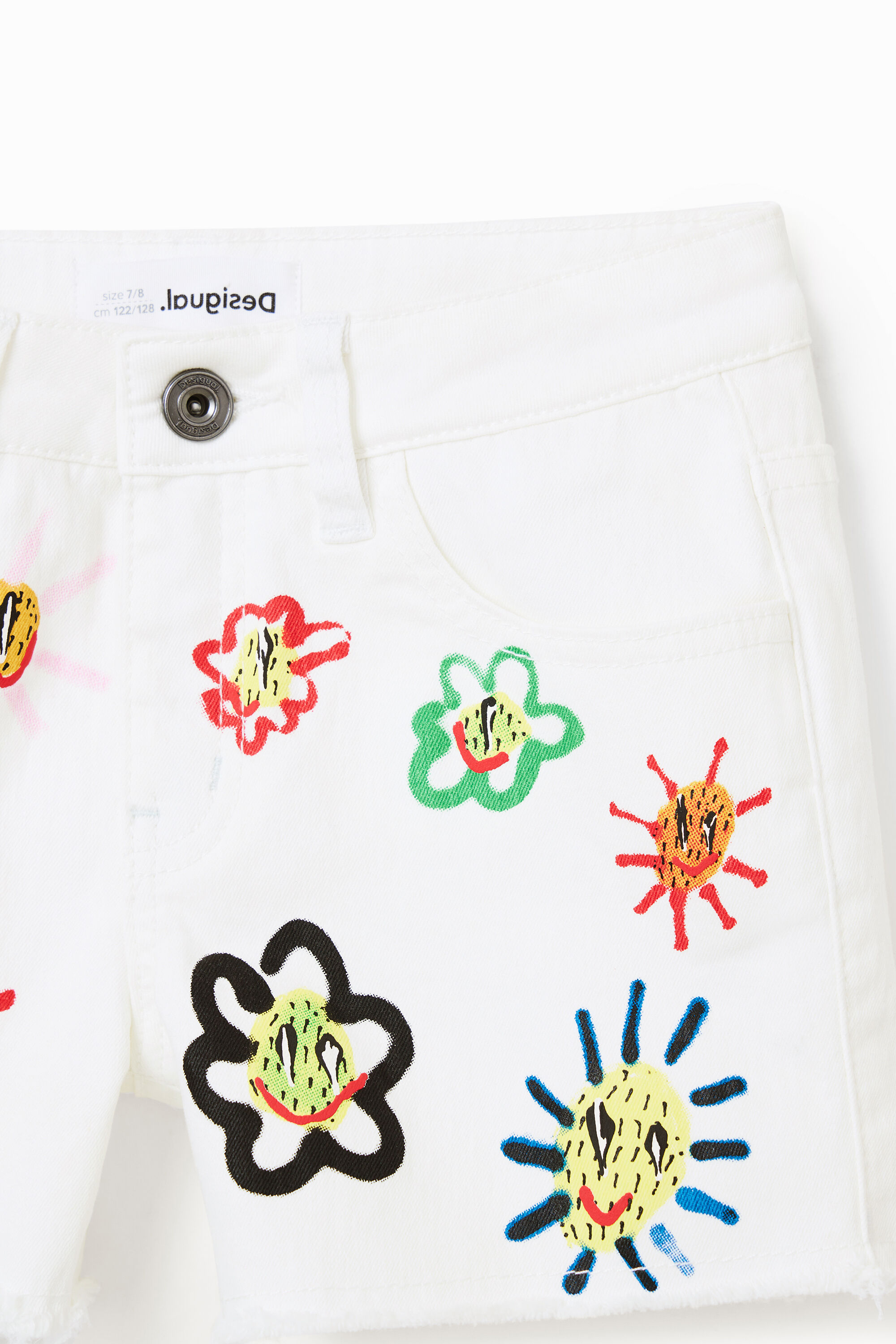 Short en jean soleils