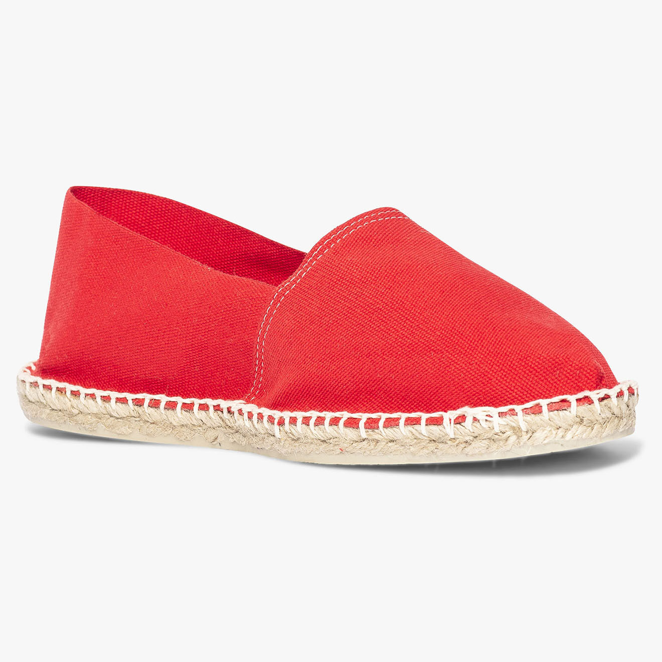 Bocage Espadrilles en Toile Jeremy rouges