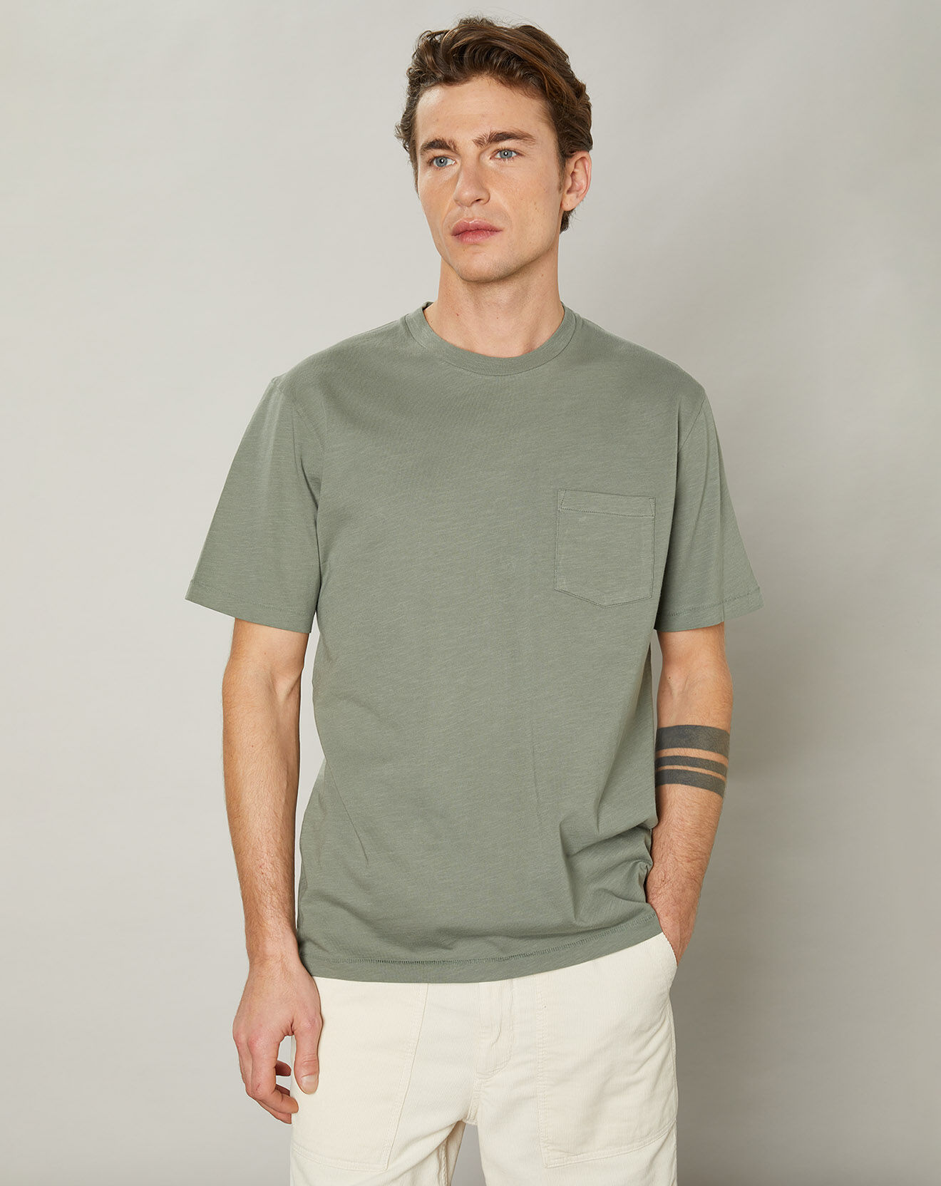 Hartford T-Shirt Pocket Crew military