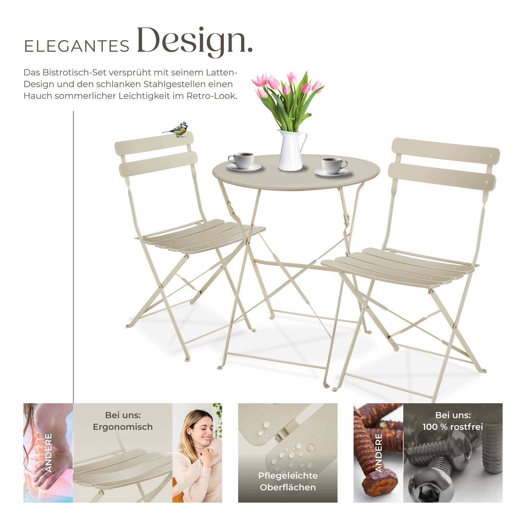 Bistrotisch Set Frieda