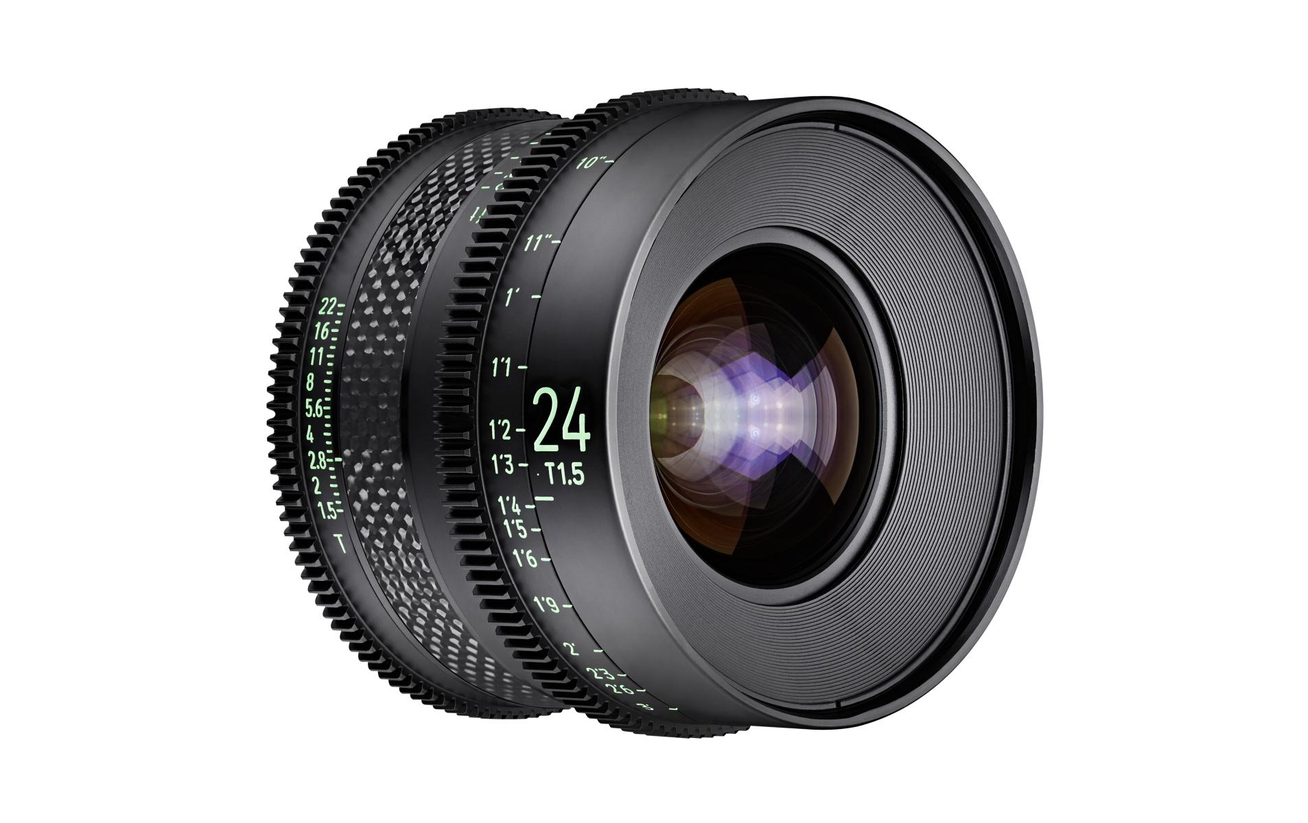 Festbrennweite XEEN CF Cinema 24mm T1.5 – Sony E-Mount<br>Kompaktes und flexibles Filmobjektiv