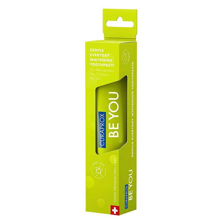 Curaprox be you Zahnpasta Apfel + Aloe grün, 60 ml