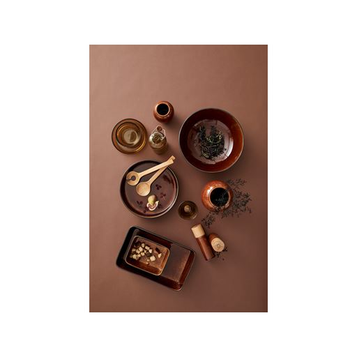 Bitz Vase, Amber
