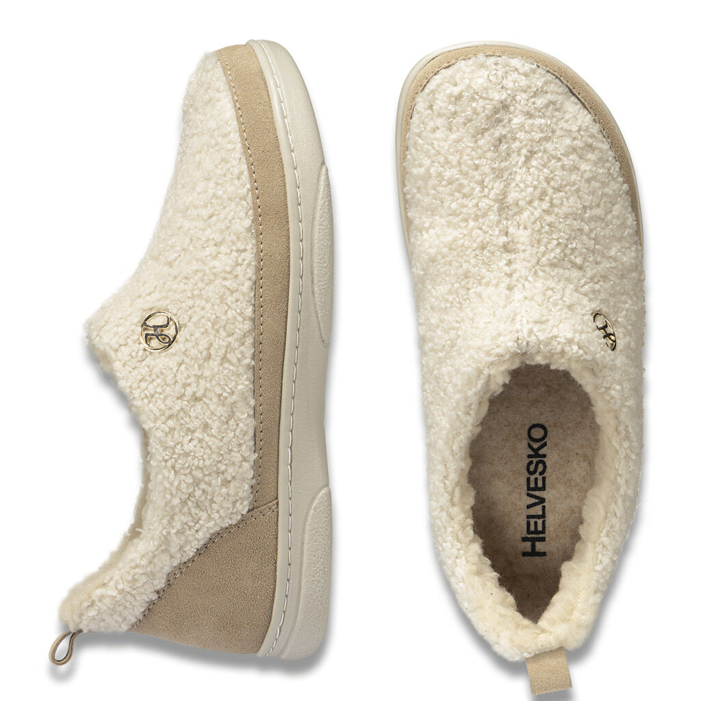 DAMEN - Hausschuh HITA beige