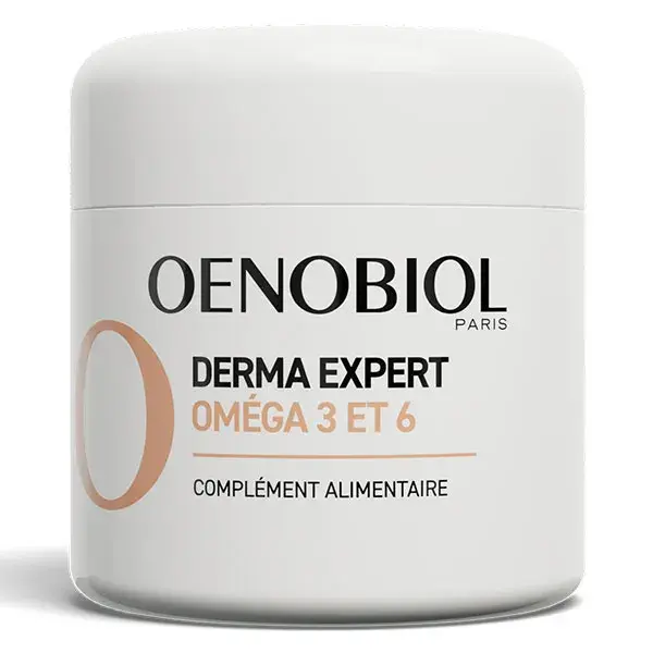 Suplemento alimentar Oenobiol Derma Expert Ômega 3 e 6 - 30 cápsulas vegetais