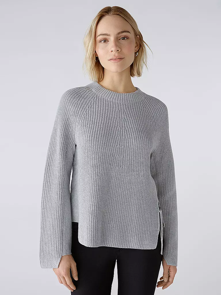 OUÍ Pullover hellgrau