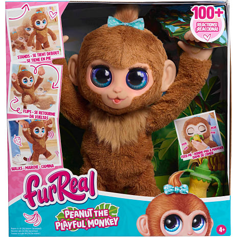 Fur Real Peanut legesyge abe - 40 cm