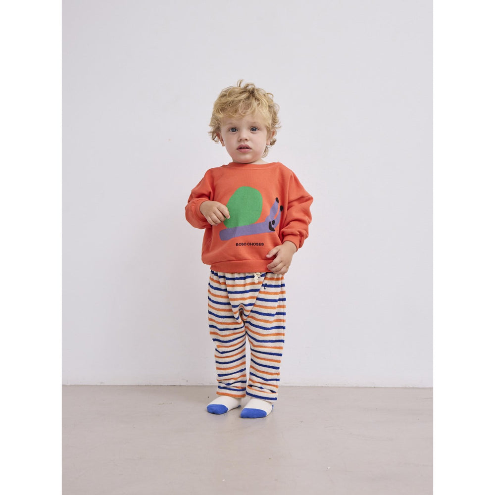 Køb Bobo Choses Red Funny Snail Sweatshirt