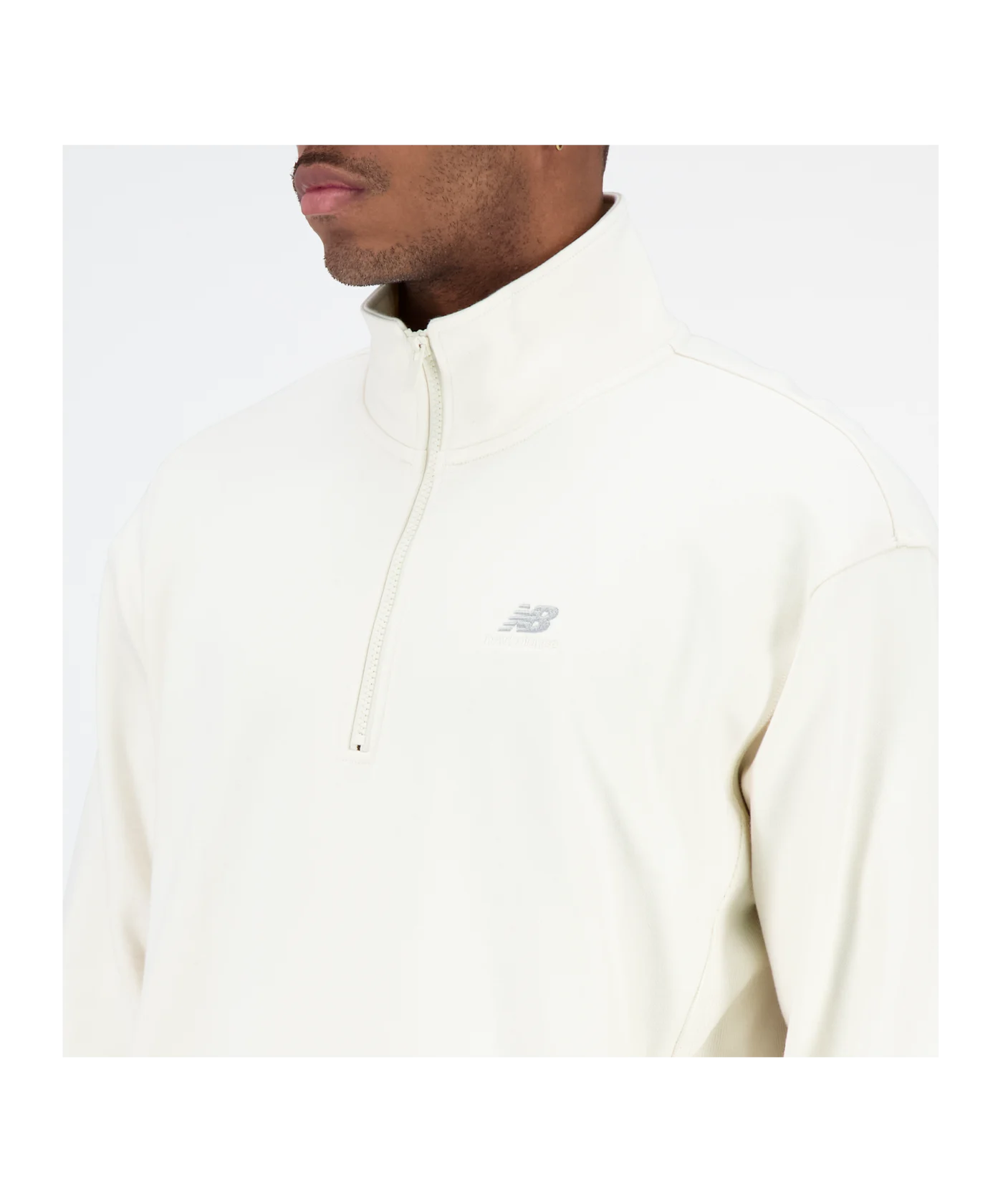 New Balance Essentials Logo Sweatshirt Beige FGIE