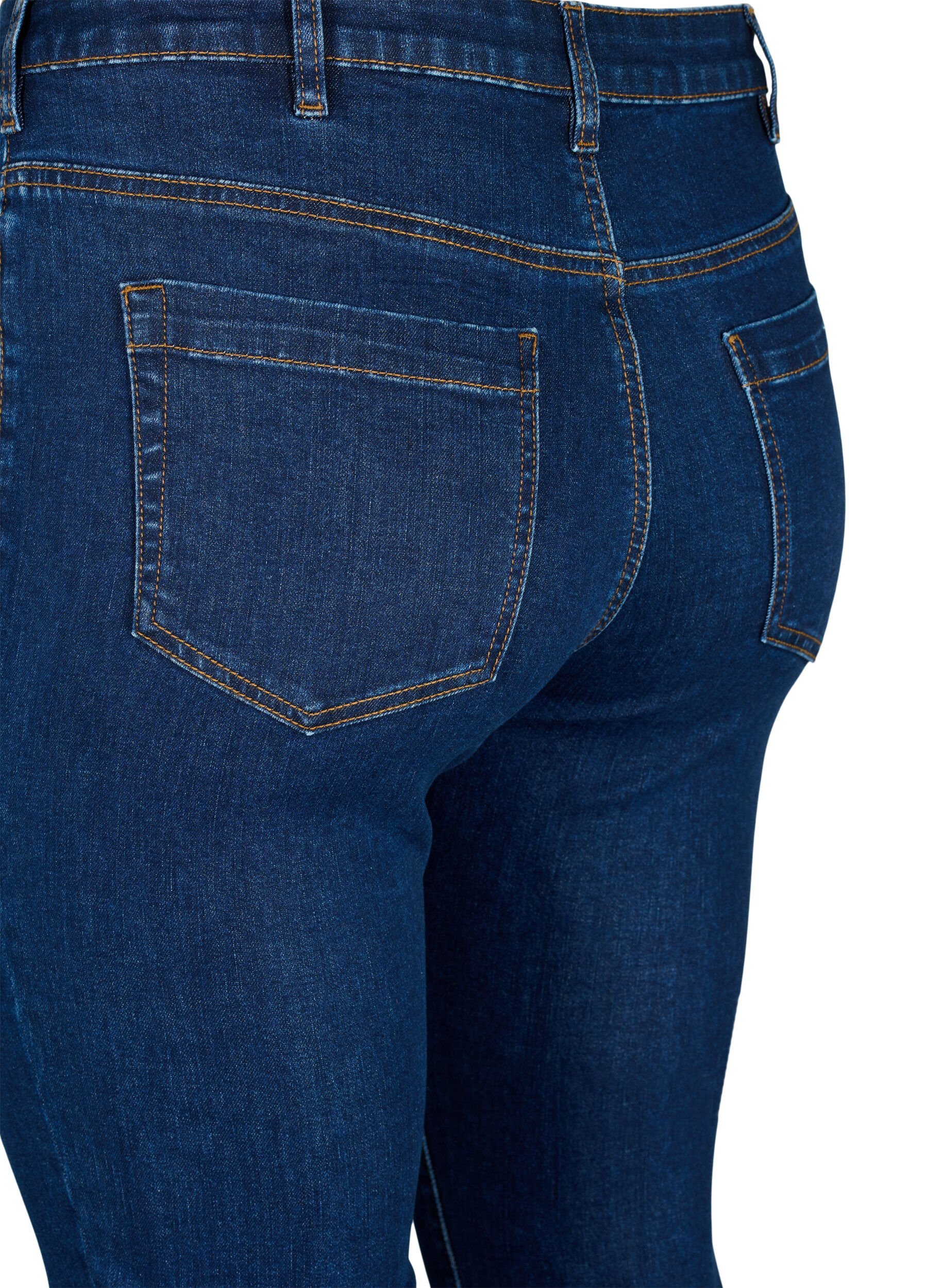 Amy jeans med høj talje og super slim fit
