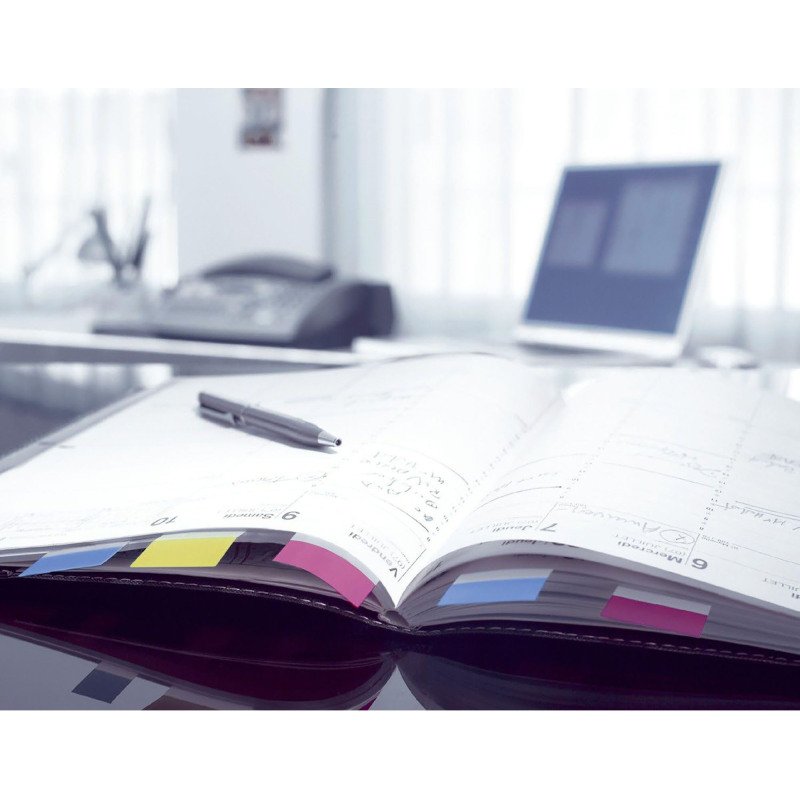 Marque-pages large Post-it - distributeur de 100 feuilles