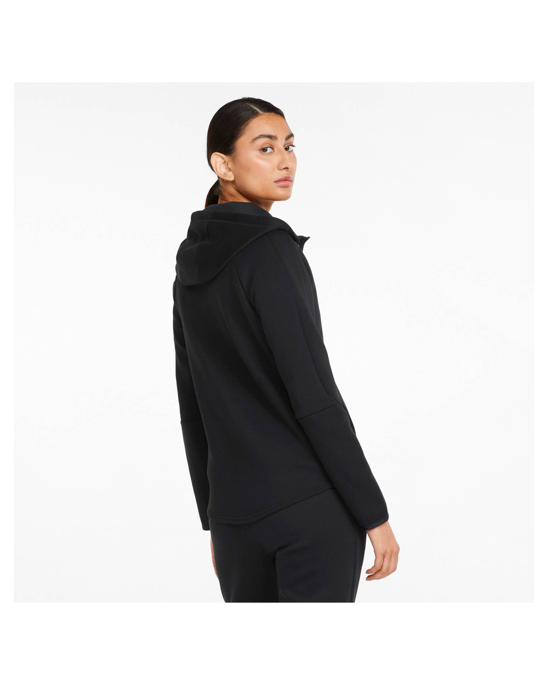 Puma| Damen Sweatjacke EVOSTRIPE FULL-ZIP HOODIE