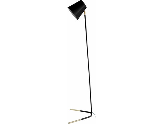 LEITMOTIV - Lampadaire salon Lampadaire en métal noble 150 cm noir