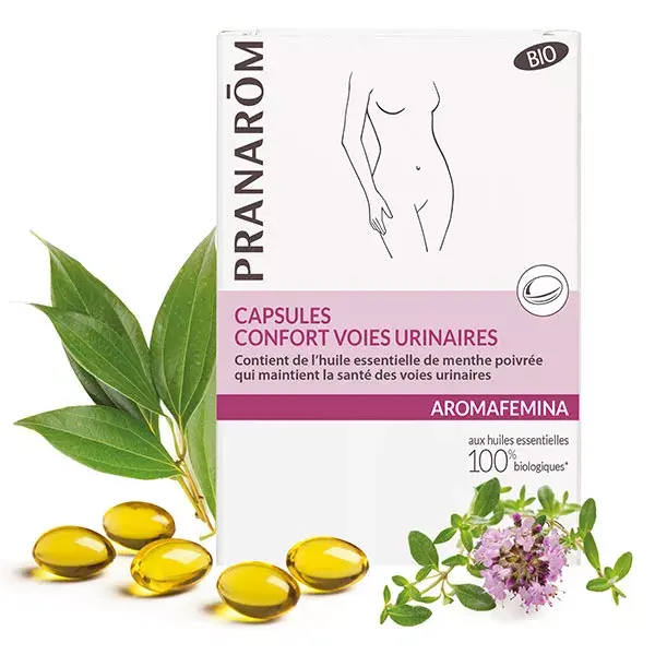 Pranarom Aromafemina Conforto Orgânico do Trato Urinário 30 cápsulas
