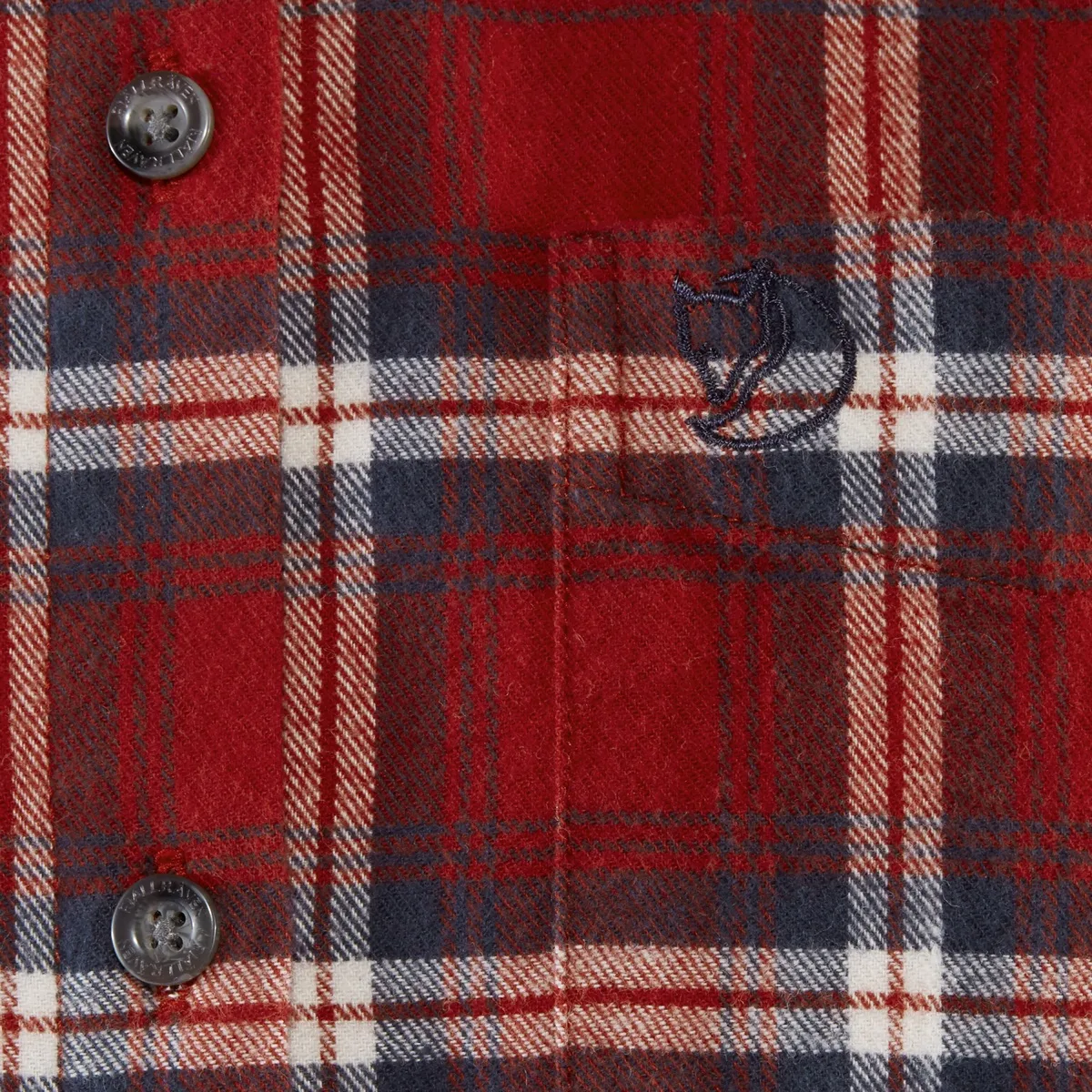 Fjällräven Women's Övik Flannel Shirt Deep Forest-Patina Green