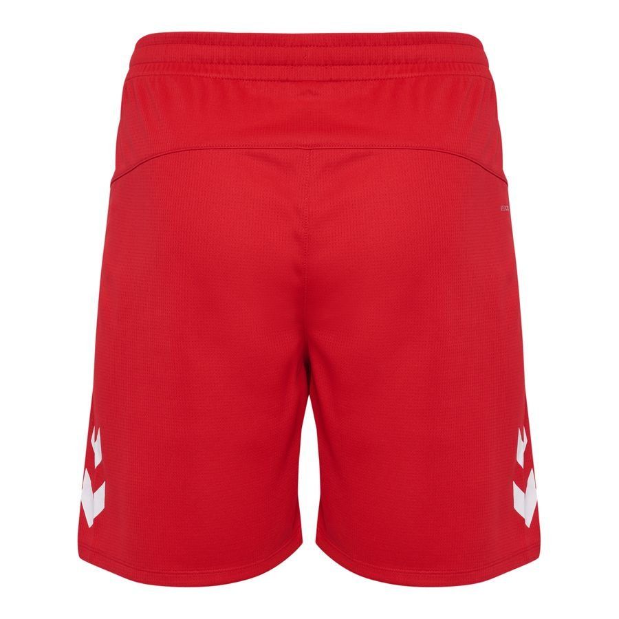Hummel Short d'Entraînement hmlLEAD 2.0 - Rouge/Blanc Enfant