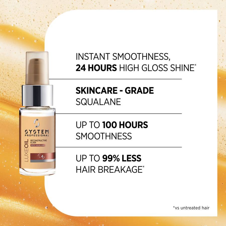 System Professional LuxeOil Keratin Reconstructive Elixir 30ml
