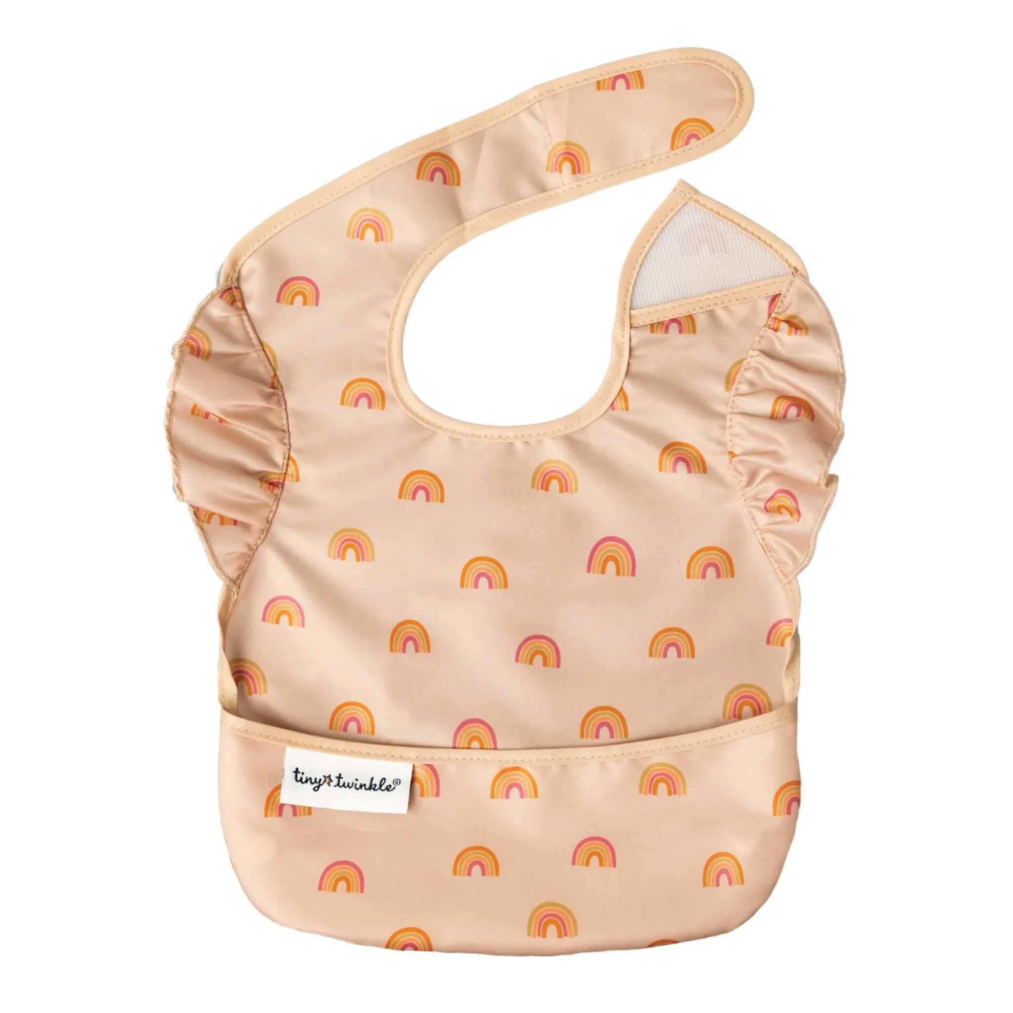 Tiny Twinkle Bavoir imprimé - Arc-en-Ciel Boho