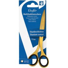Ciseaux droitiers universels bouts pointus Läufer Design 17 cm