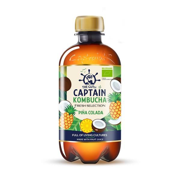 Kombucha Bio Fresh Bebida Ananás Coco - Pinacolada