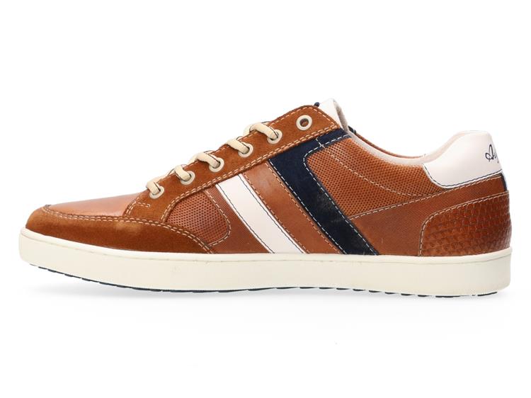 Australian Footwear Nottingham Leather Tan-Blue-White [T30]