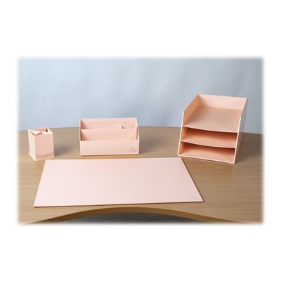 Exacompta Aquarel - Sous-main en carton - corail