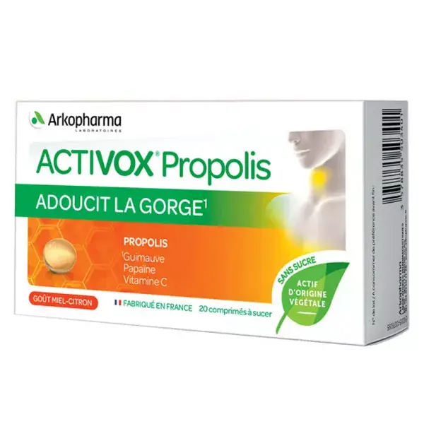 Arkopharma Activox Própolis 20 pastilhas