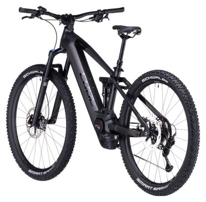 VTT Électrique Tout-Suspendu Cube Stereo Hybrid 120 SLT 750 Shimano XT 12V 750 Wh 29'' Noir Prizm