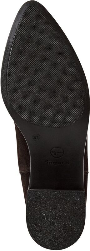 Tamaris - Core - Enkellaarsjes - Bruin - Blokhak - 14 cm Schachthoogte