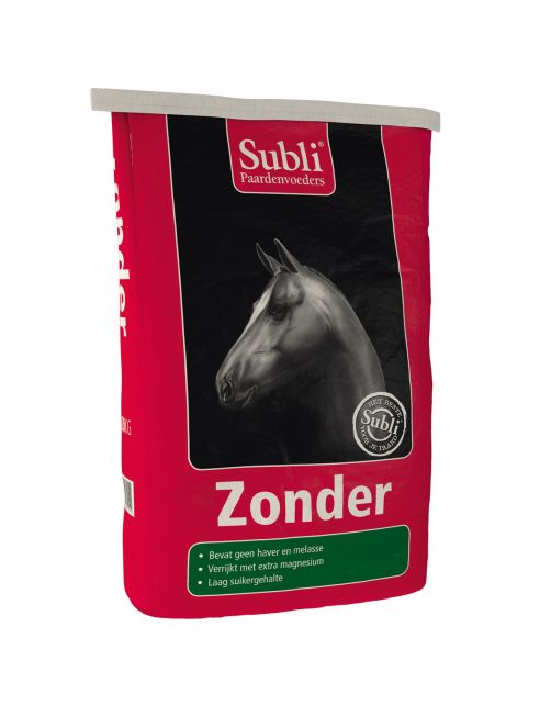 Subli Zonder - Paardenvoer - 20 kg