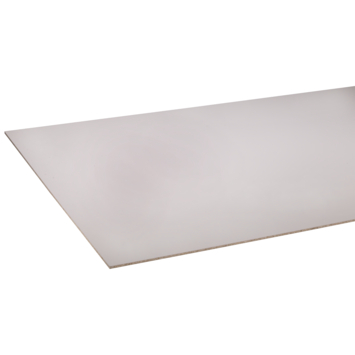 Storemax deurplaat ivoor/aluminium 255x101,5 cm dikte 8 mm