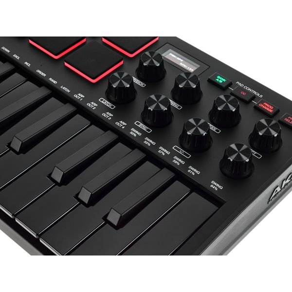 AKAI Professional MPK Mini MK3 Black Bag Bundle
