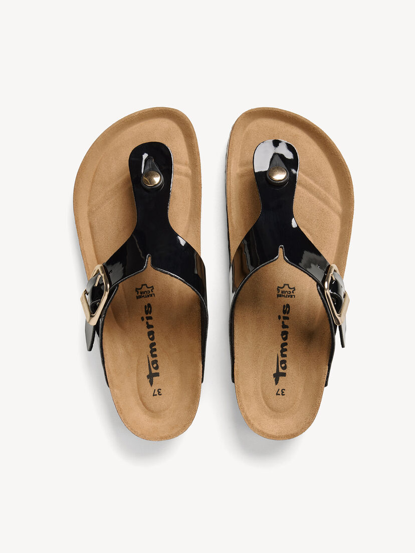 Slipper - zwart