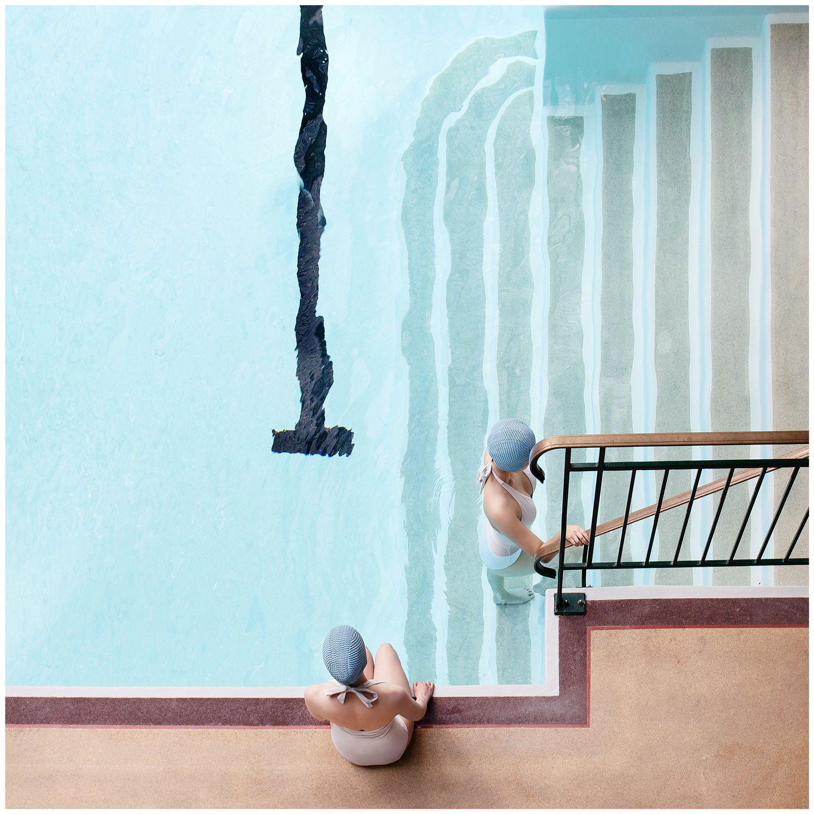 Swim Girls at Molitor by Soo Burnell - Petites - Small Open Edition.