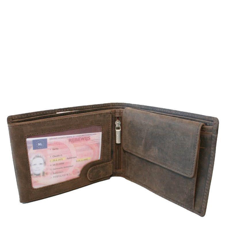 Bear Design Billfold HD 7254 Donkerbruin