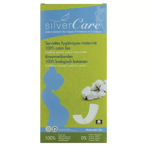 Silver Care Maternité Serviette 10 unités