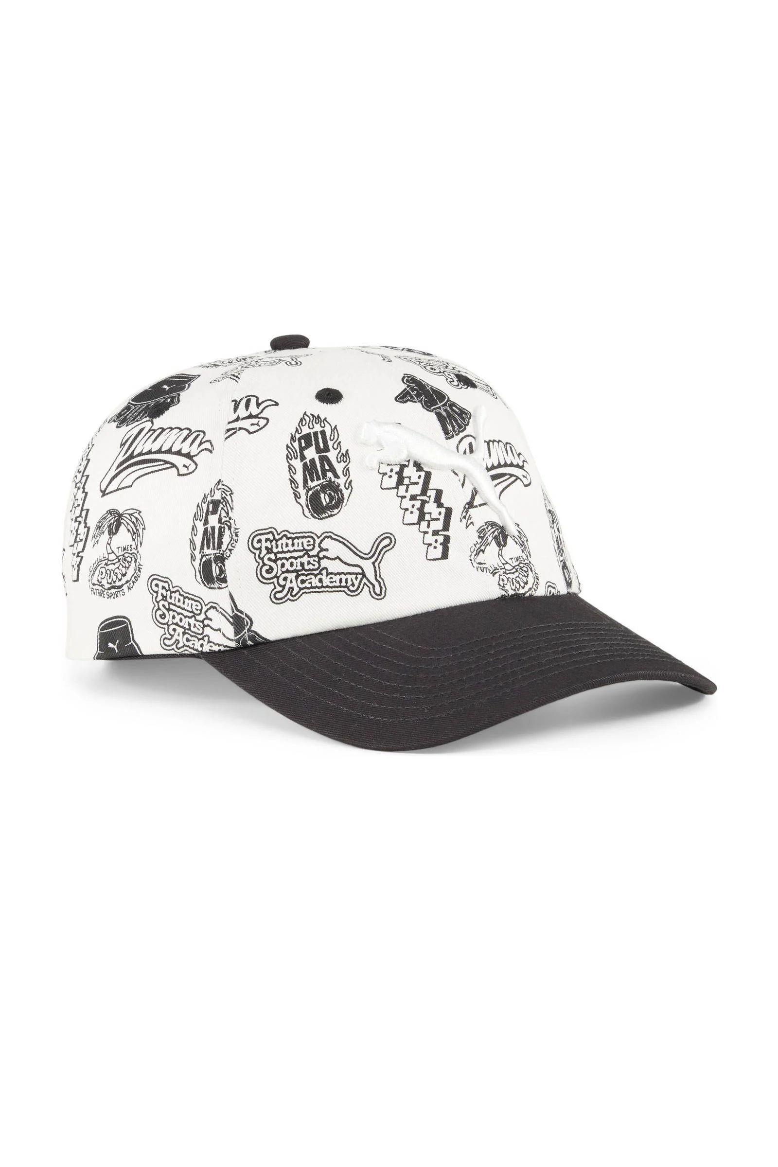 Puma pet Cat wit/zwart