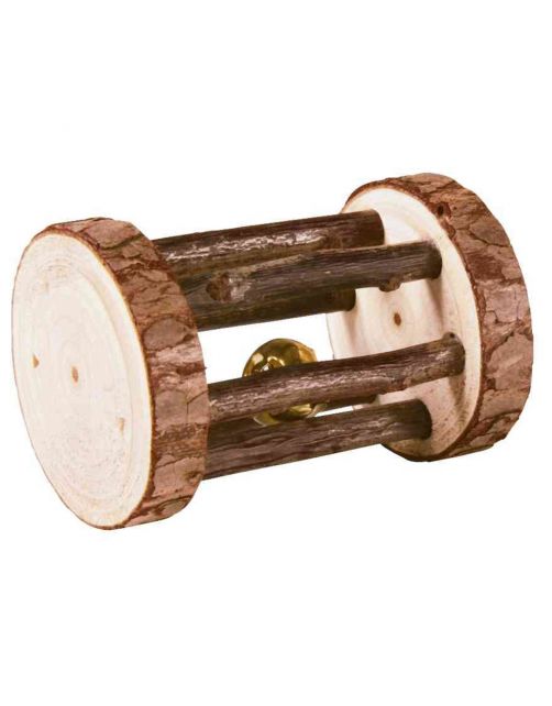 Trixie Natural Living Speelrol Met Belletje - Speelgoed - Ø 5x7 cm